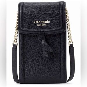 Kate Spade Black Leather Crossbody Bag